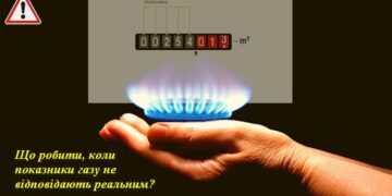 Про невідповідність показників у рахунку від постачальника газу