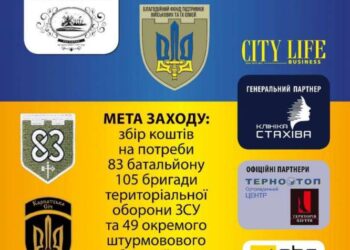 Благодійний вечір підтримки ЗСУ проведуть у Тернополі
