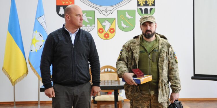 Воїн із Чорткова Андрій Кінаш отримав відзнаку