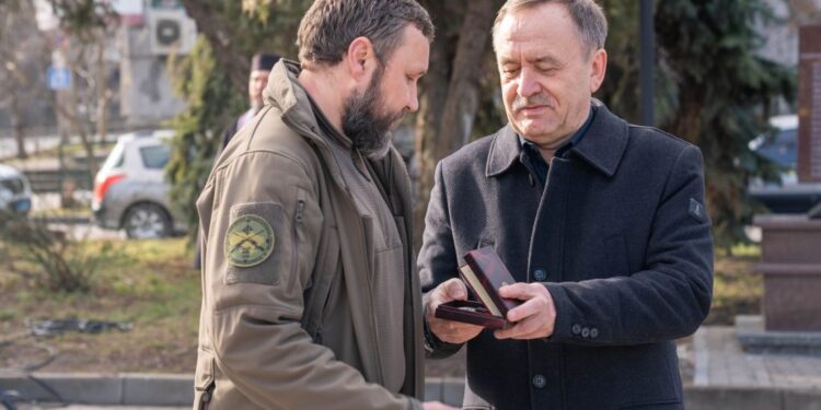 Олександр Починок отримав нагороду від Президента