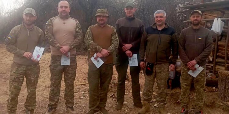 Воїни 105 бригади отримали відзнаку Головнокомандувача