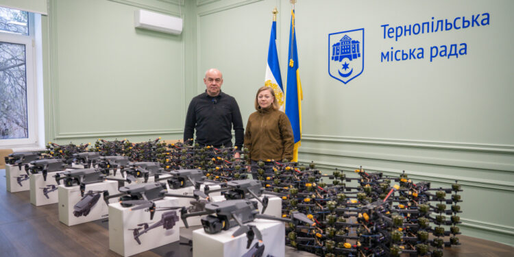 Партія квадрокоптерів для полку імені князя Святослава Хороброго