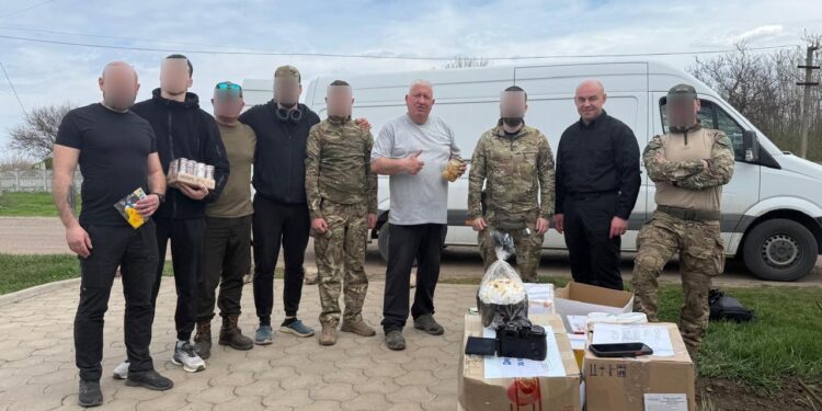 Сергій Надал передав батальйону Рейд 50 FPV дронів