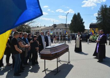 Попрощалися із захисником Андрієм Кузем