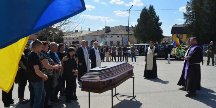 Попрощалися із захисником Андрієм Кузем