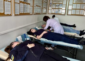 Тридцять працівників взяли участь у корпоративному донорстві