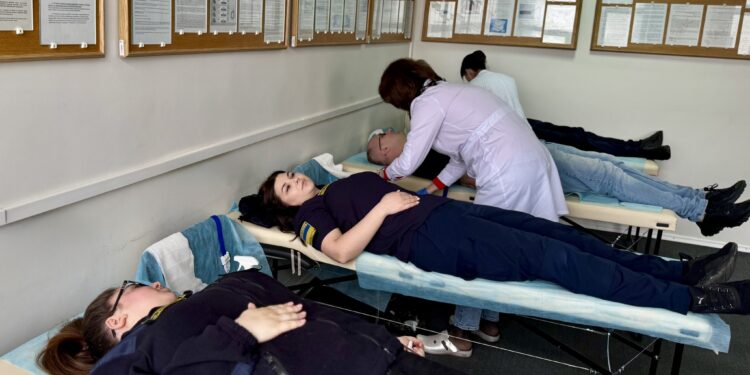 Тридцять працівників взяли участь у корпоративному донорстві