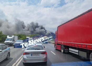 Пожежу у Тернополі видно з усіх мікрорайонів