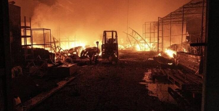 Вибух на газопроводі в промзоні Тернополя