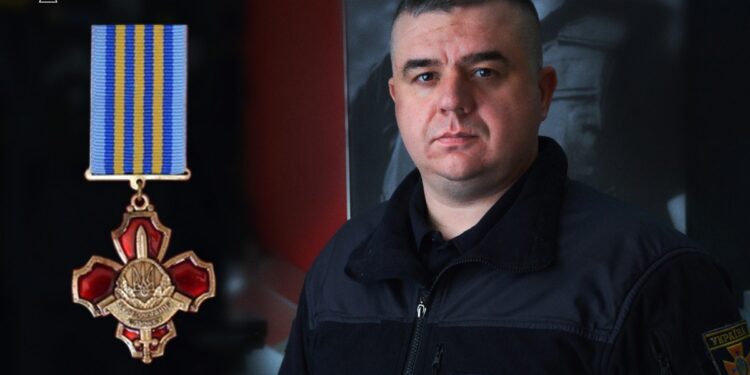 Рятувальника з Тернопільщини відзначено нагородою