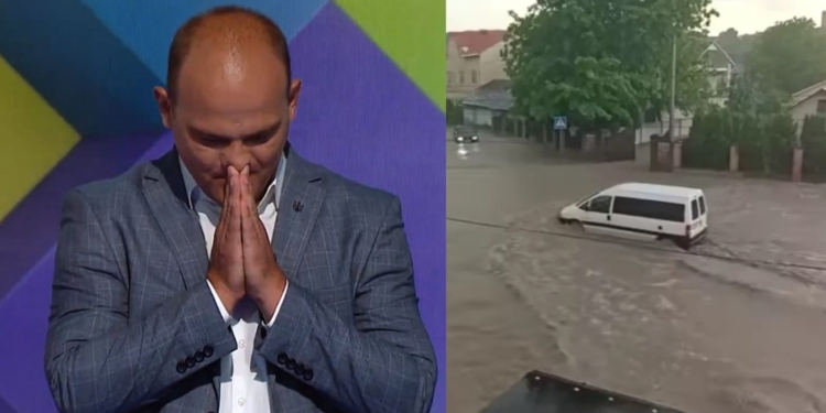 Чортків потонув під час аномальної зливи