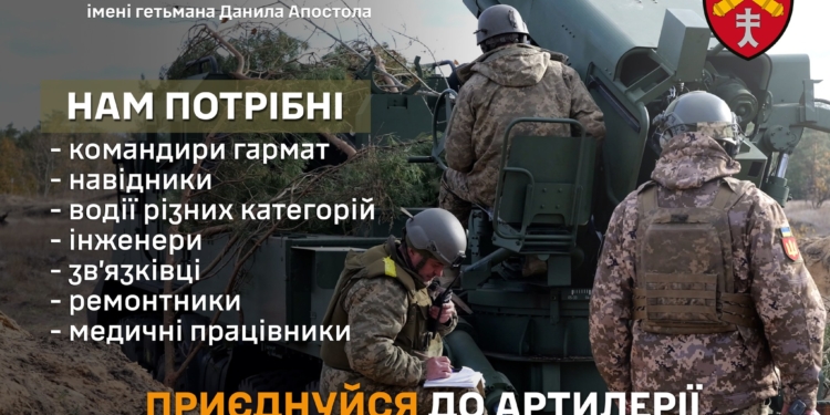 Тернопільська артилерійська бригада потребує захисників
