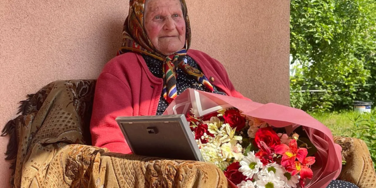 Ганна Цуприк відсвяткувала свій столітній ювілей