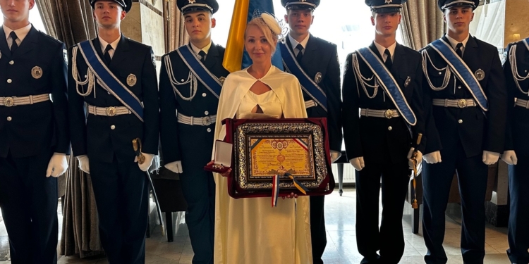Оксана Ільків отримала Орден Королеви Анни