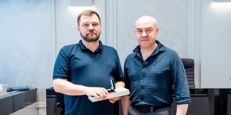 Тараса Савчука нагородили Відзнакою міського голови