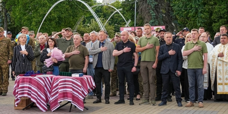 Річницю Конституції відзначили у Тернополі