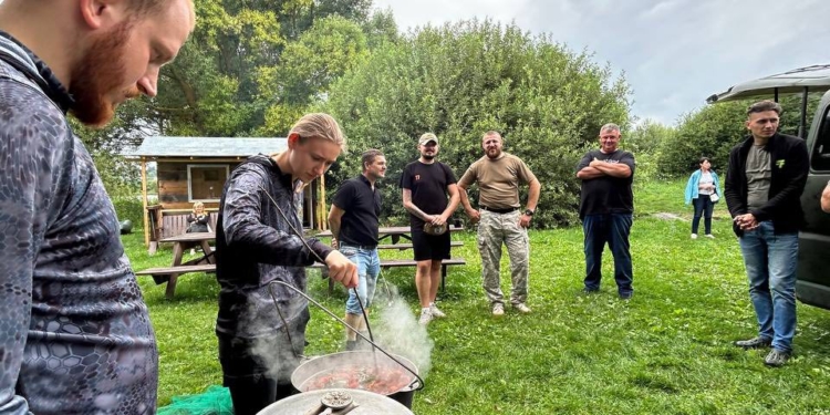 У громаді організували ветеранський день риболовлі