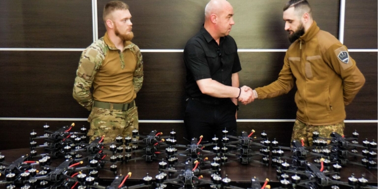 Міська рада передала 50 розвідувальних дронів