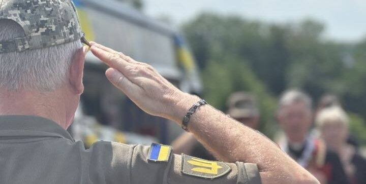 Прощалися з головним сержантом Богданом Хемієм