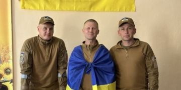 З ворожого полону зустрічали захисника Володимира Мотику