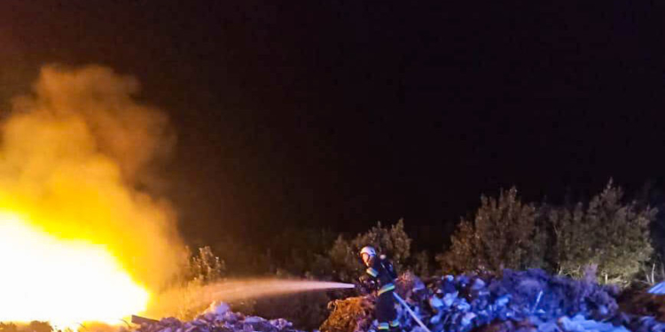 Вчора частина Тернопільщини потерпала від вогню