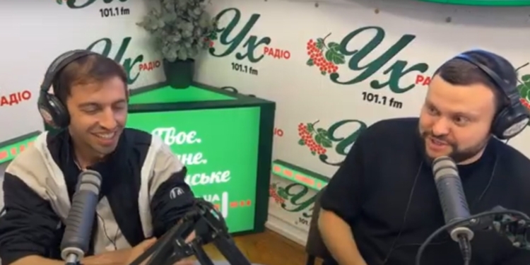 IVAN LIULENOV & DAMNITSKYI дали інтерв'ю тернопільській радіостанції