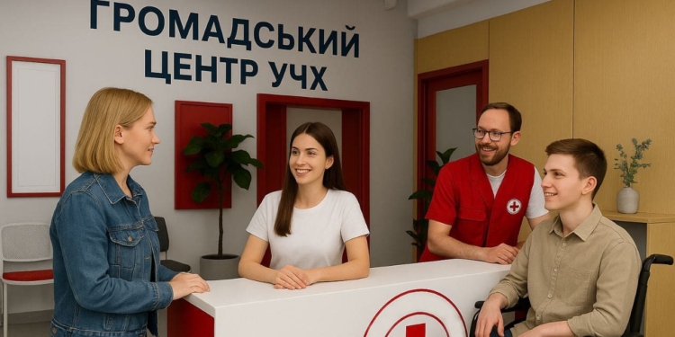 Громадський центр від Червоного Хреста