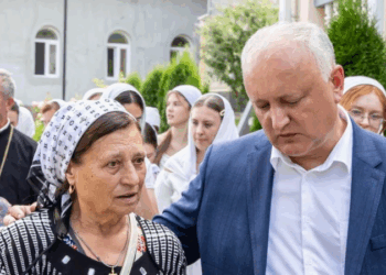 Ігор Додон відвідав у Молдові монастир РПЦ