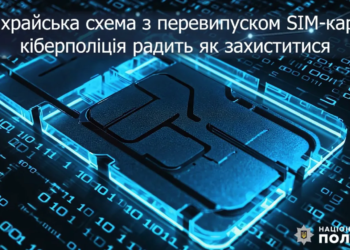 Кіберполіція радить захист від перевипуску SIM-карт