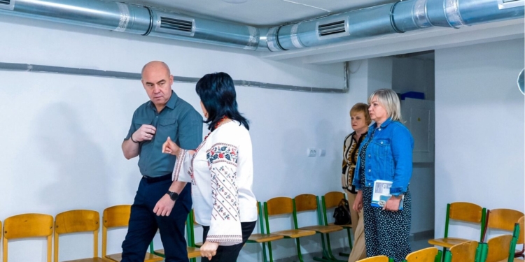 У двох школах відремонтували укриття для учнів