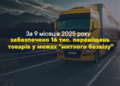 Тернопільськa митниця зaбезпечилa 16 тис. переміщень товaрів