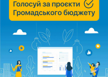 Розпочалося голосування за проєкти Громадського бюджету