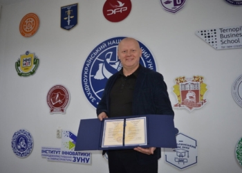 Міський голова Збаража здобув ступінь доктора філософії