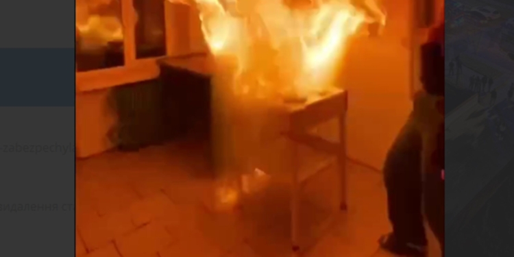 Спалахнув студентський гуртожиток ЗУНУ