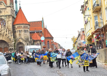 У Чорткові відбулась акція на підтримку зниклих безвісти