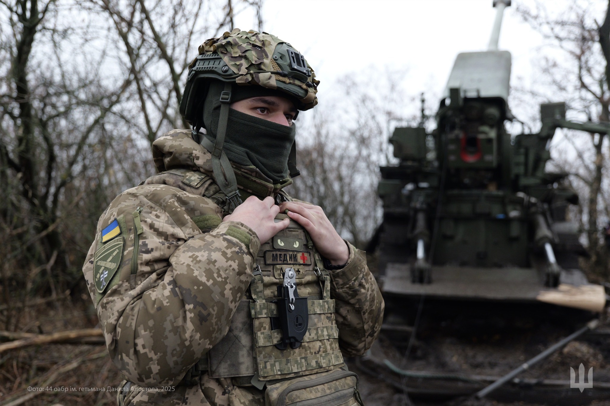 Медики 44 окремої артилерійської бригади на варті життя