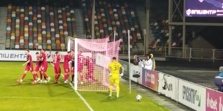 Епіцентр поступився Вересу на Тернопільському стадіоні