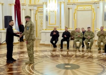 Захисник став кавалером ордена За мужність