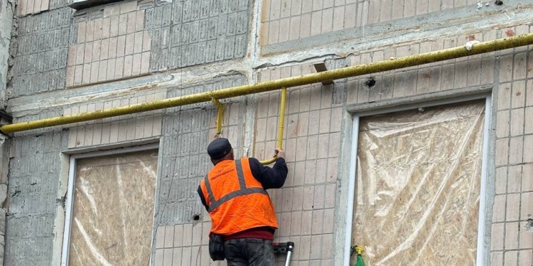 Тернопільміськгаз відновлює газопостачання будинку на 15 квітня