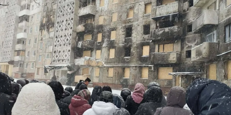 Відслужили службу у день памʼяті жертв російської атаки