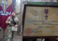 Десантника з Тернопільщини нагородили Хрестом Доблесті