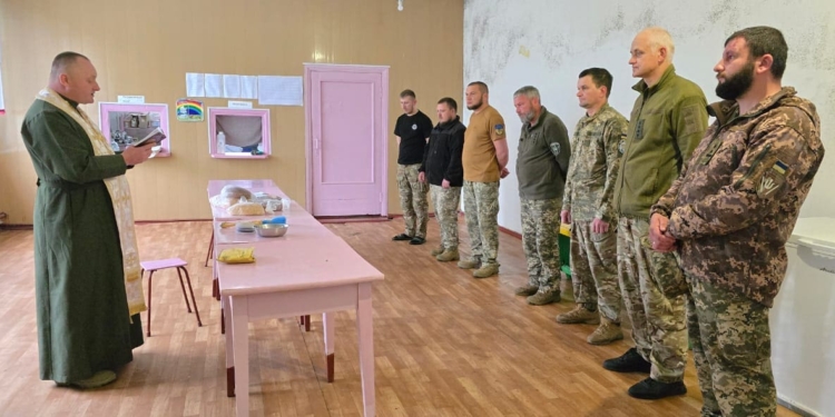 Капелан бригади розпочинав війну піхотинцем