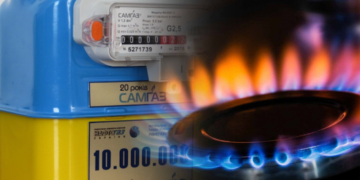 показники газу