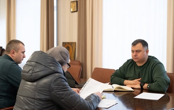 Очільник Тернопільщини провів перший прийом громадян