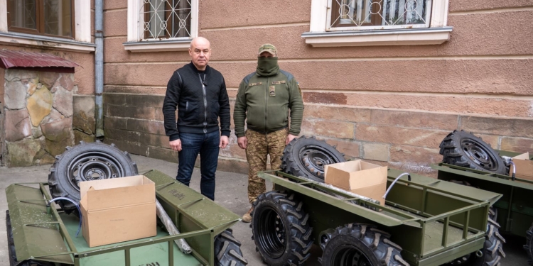 Чергова партія безпілотників вже у військових