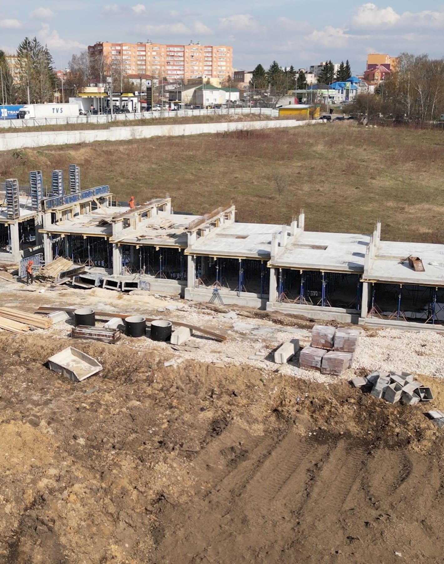 Фотозвіт з будівельного майданчика ЖК “Едем Таун” від “Креатор-Буд” в Тернополі за квітень 2026