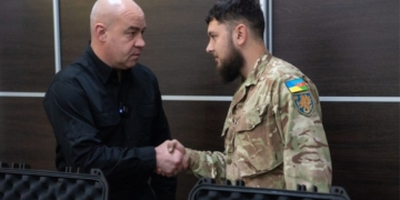 мер Тернополя Сергій Нaдaл