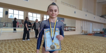 Юна тернополянка стала чемпіонкою України зі спортивної гімнастики
