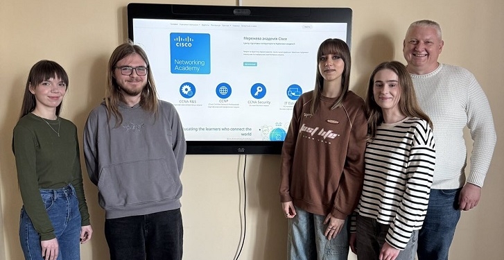 Кібертріумф у Тернополі: команда ТНТУ увійшла до 12 найсильніших на Cisco NetAcad Cup EMEA