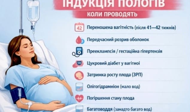 Тернопільська лікарка про індукцію пологів